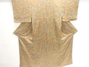 花唐草模様小紋着物